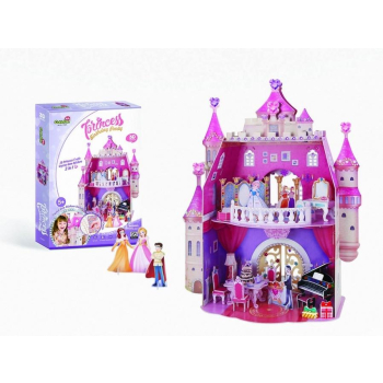 Puzzle 3D Princess birthday party